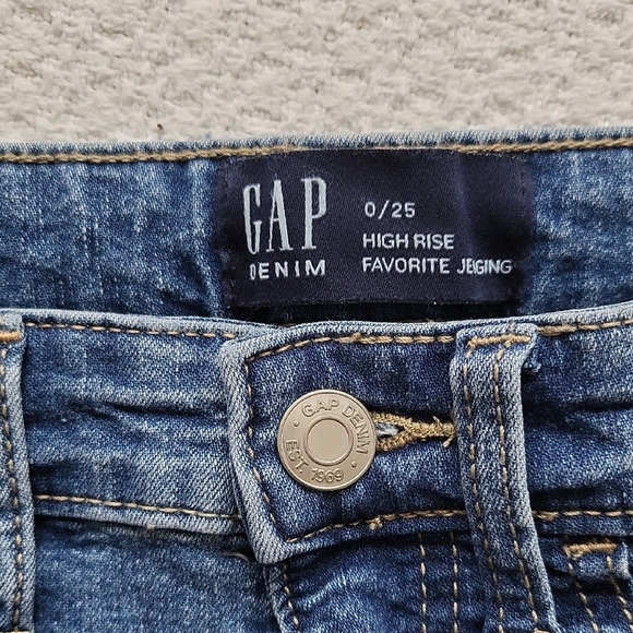 Like-new GAP Jeggings, High-rise (0, 25) - Picture 3 of 4